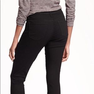 Old navy curvy skinny jeans, low-rise